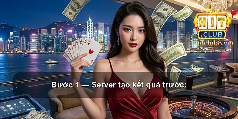 Bước 1 — Server tạo kết quả trước: