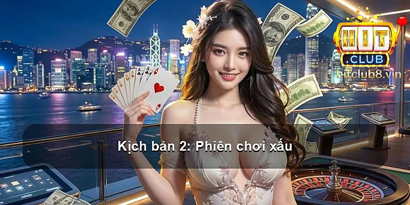 Kịch bản 2: Phiên chơi xấu