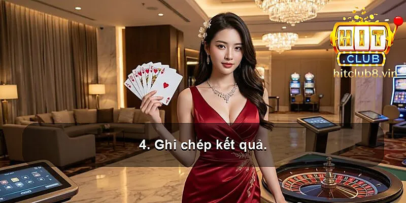 4. Ghi chép kết quả.